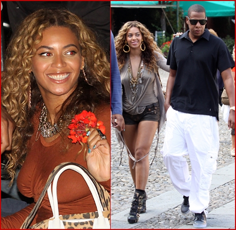 Beyonce and husband JayZ shared quality time with each other while 