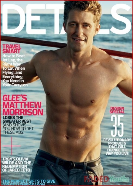 matthew morrison shirtless. Glee hottie Matthew Morrison